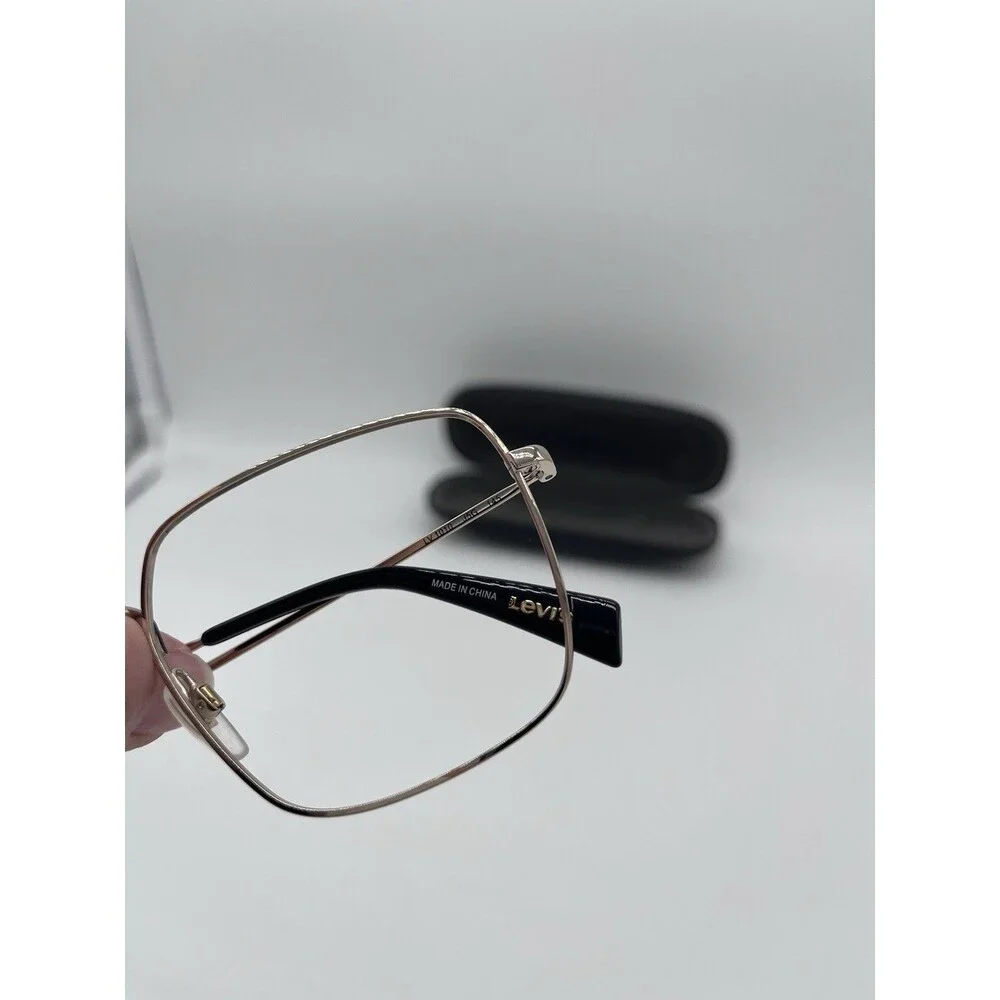 LEVI's LV 1010 J5G Eyeglasses Gold Frame 145 Glasses